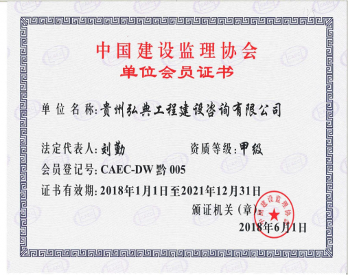 中国建设工程监理协会会员单位 